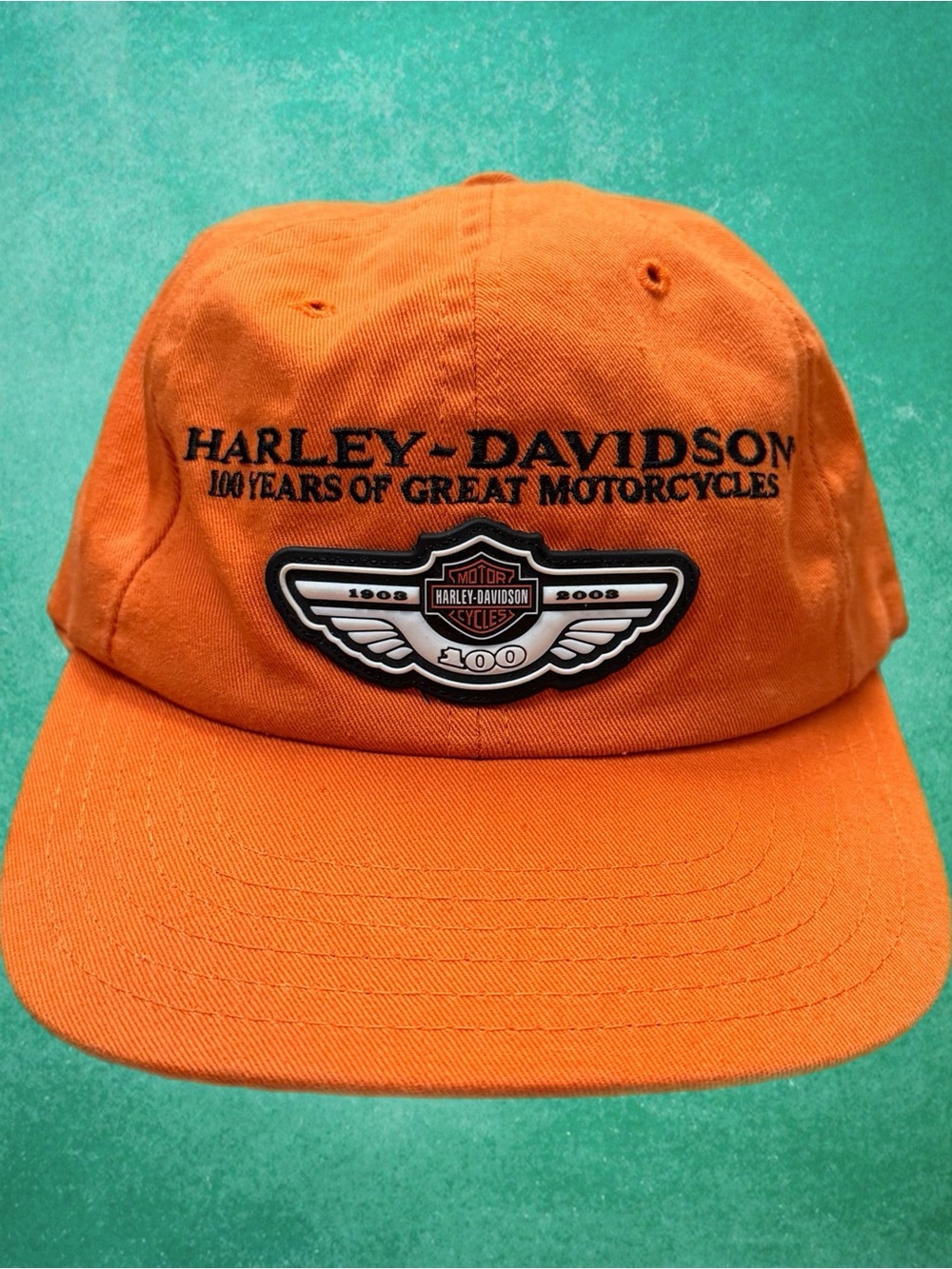 Vintage Harley Davidson 100 Years Dad Hat